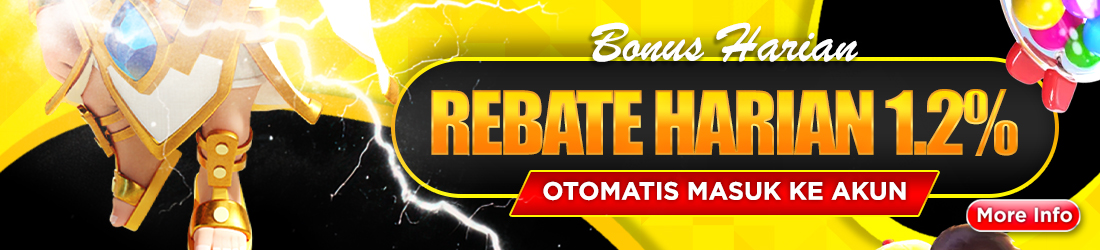 REBATE HARIAN 1.2%
