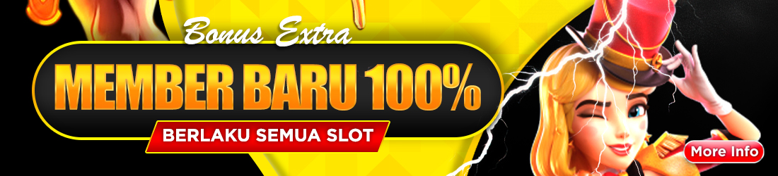 BONUS MEMBER BARU 100%